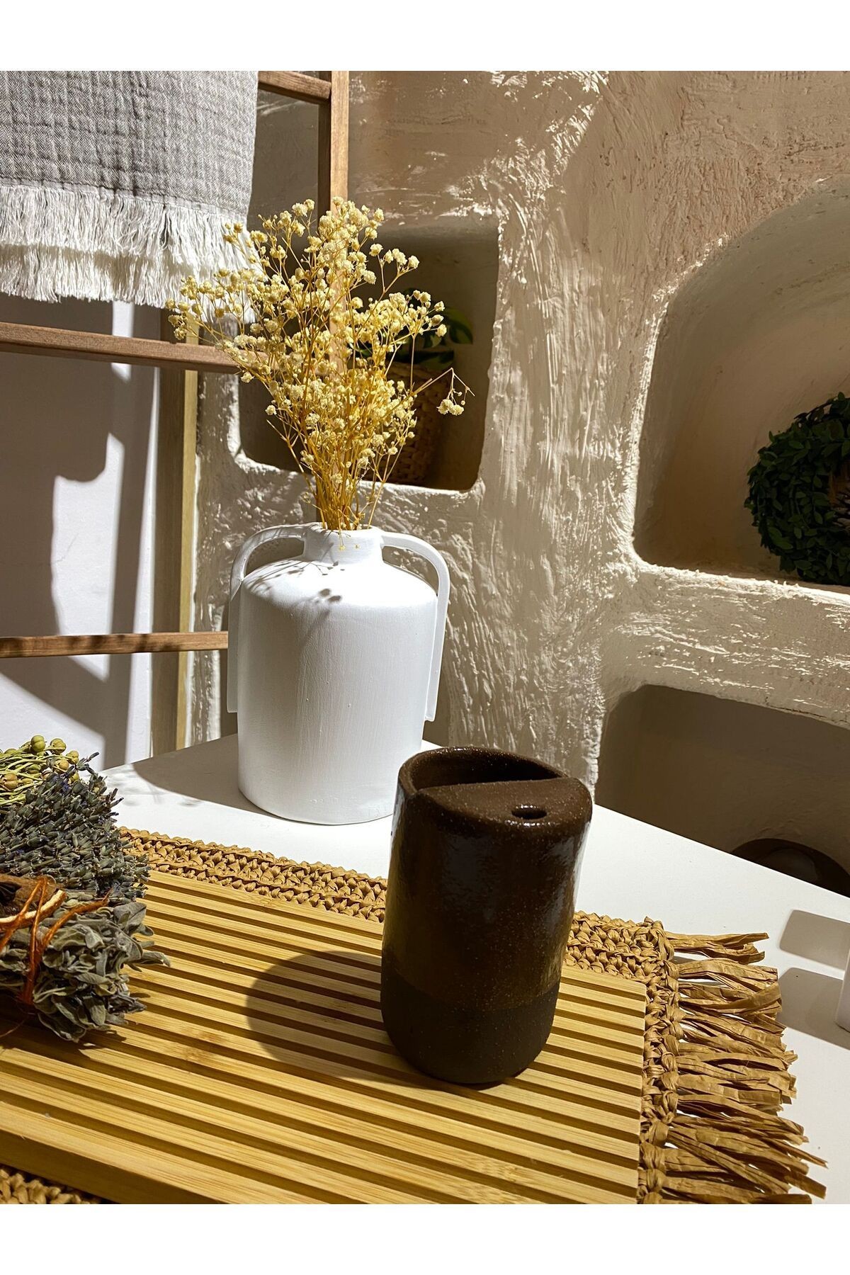 Anika Stoneware Travel Mug