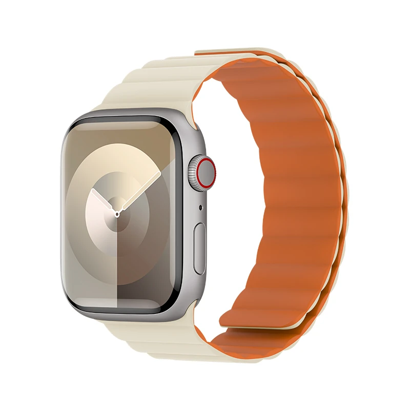 Apple Watch 40mm Benks Magnetik Tak Çıkar Silikon Strap Kayış