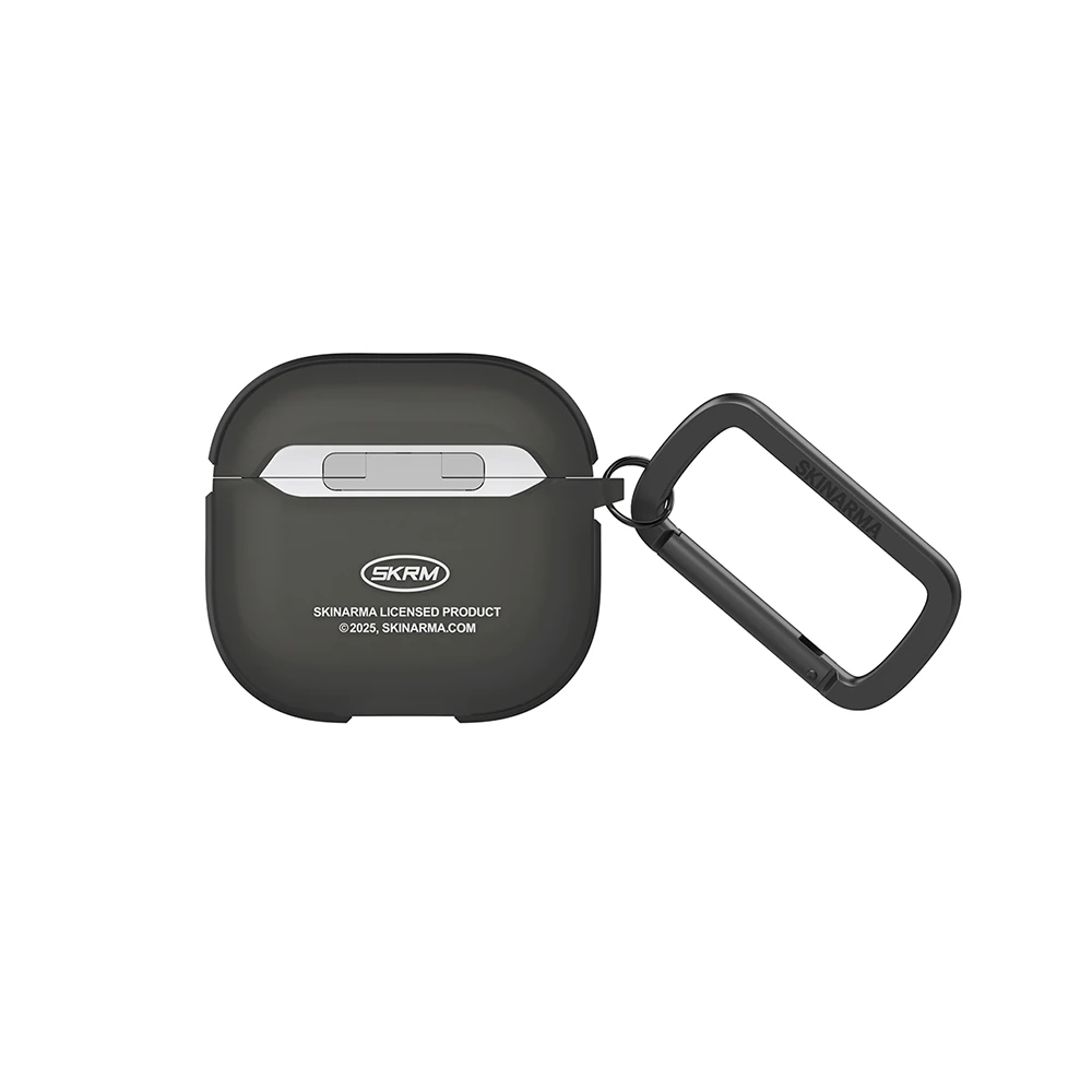 Apple Airpods 4 Kılıf Skinarma Transparan Mat Tasarım Kinzoku Kılıf