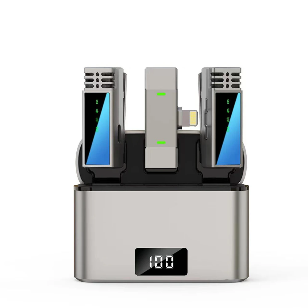 Jmary MW-15 Lightning Portlu Kablosuz Yaka Mikrofonu