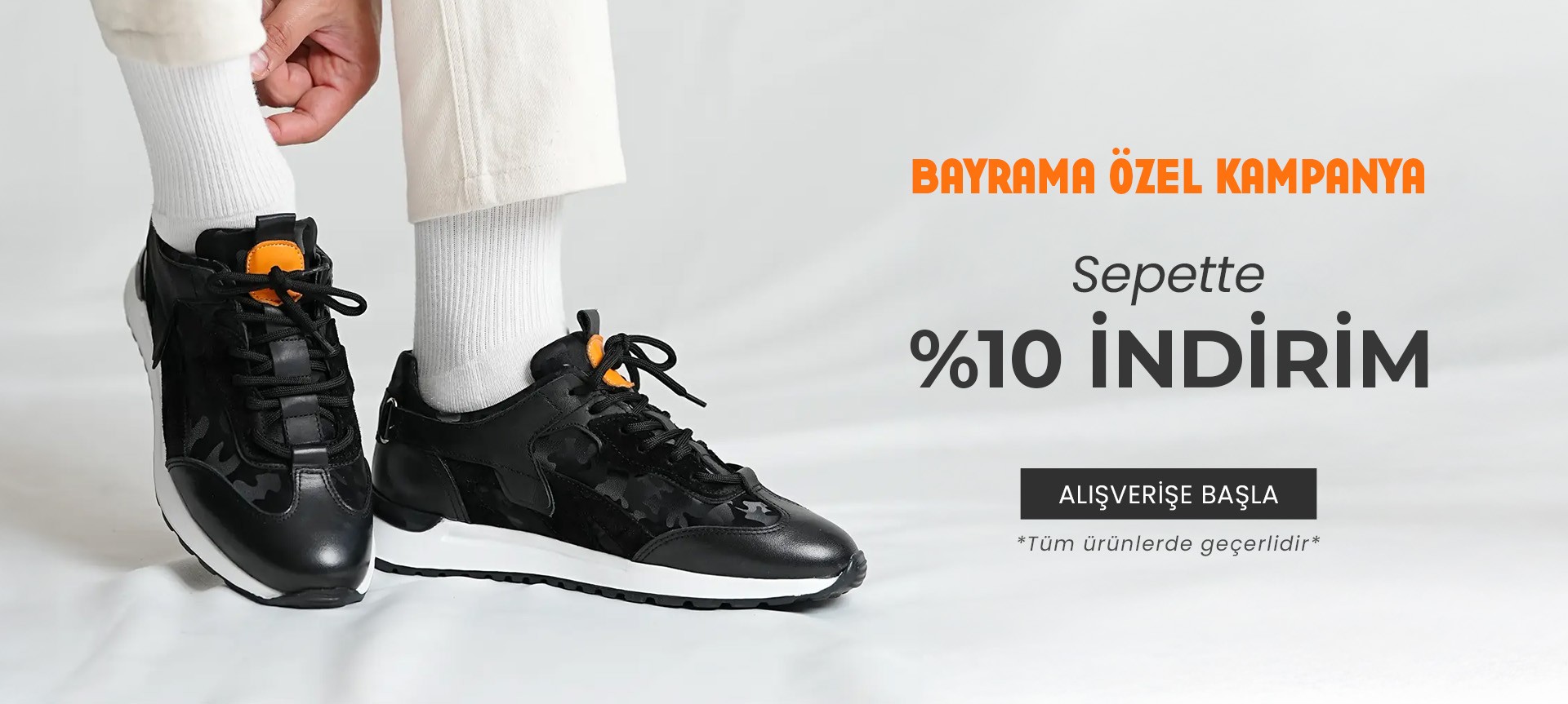 Tüm ürünlerde geçerli bayrama özel sepette %10 indirim