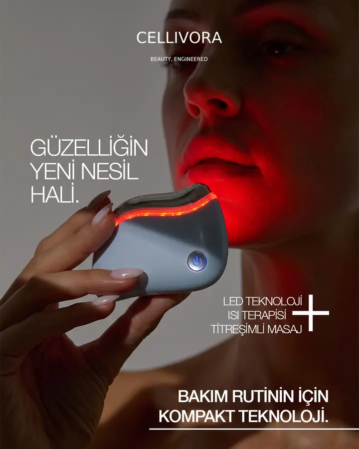 Kırmızı ışık, ılık temas, titreşimli masaj