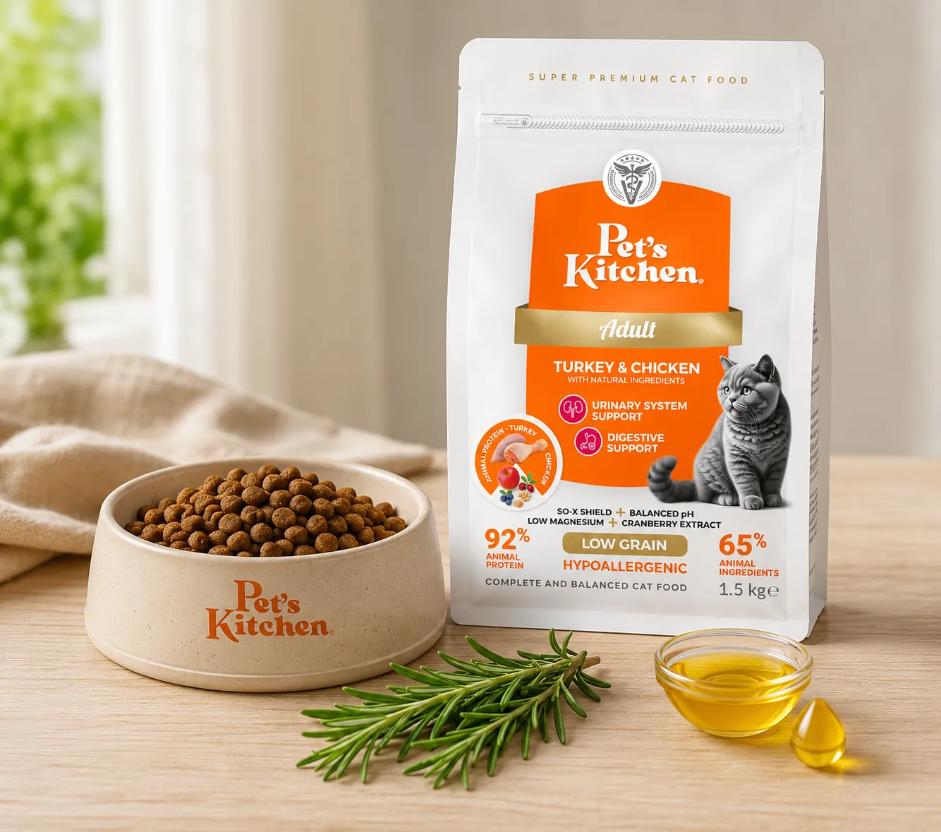 Kedi ve köpek beslenmesinde doğal antioksidanlar