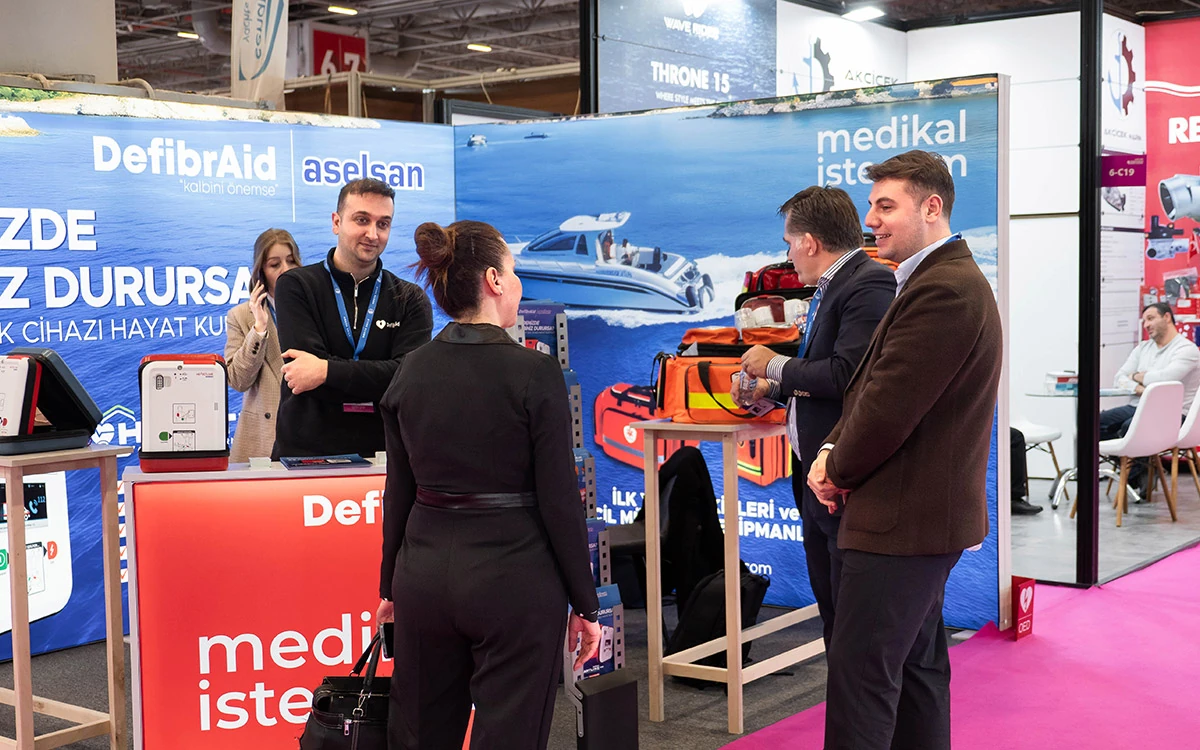 Medikaliste Boat Show 2026 fuar standı