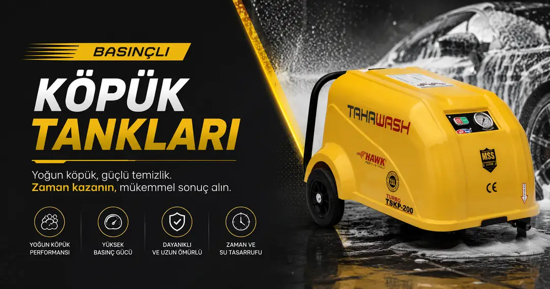 Basınçlı köpük tankları