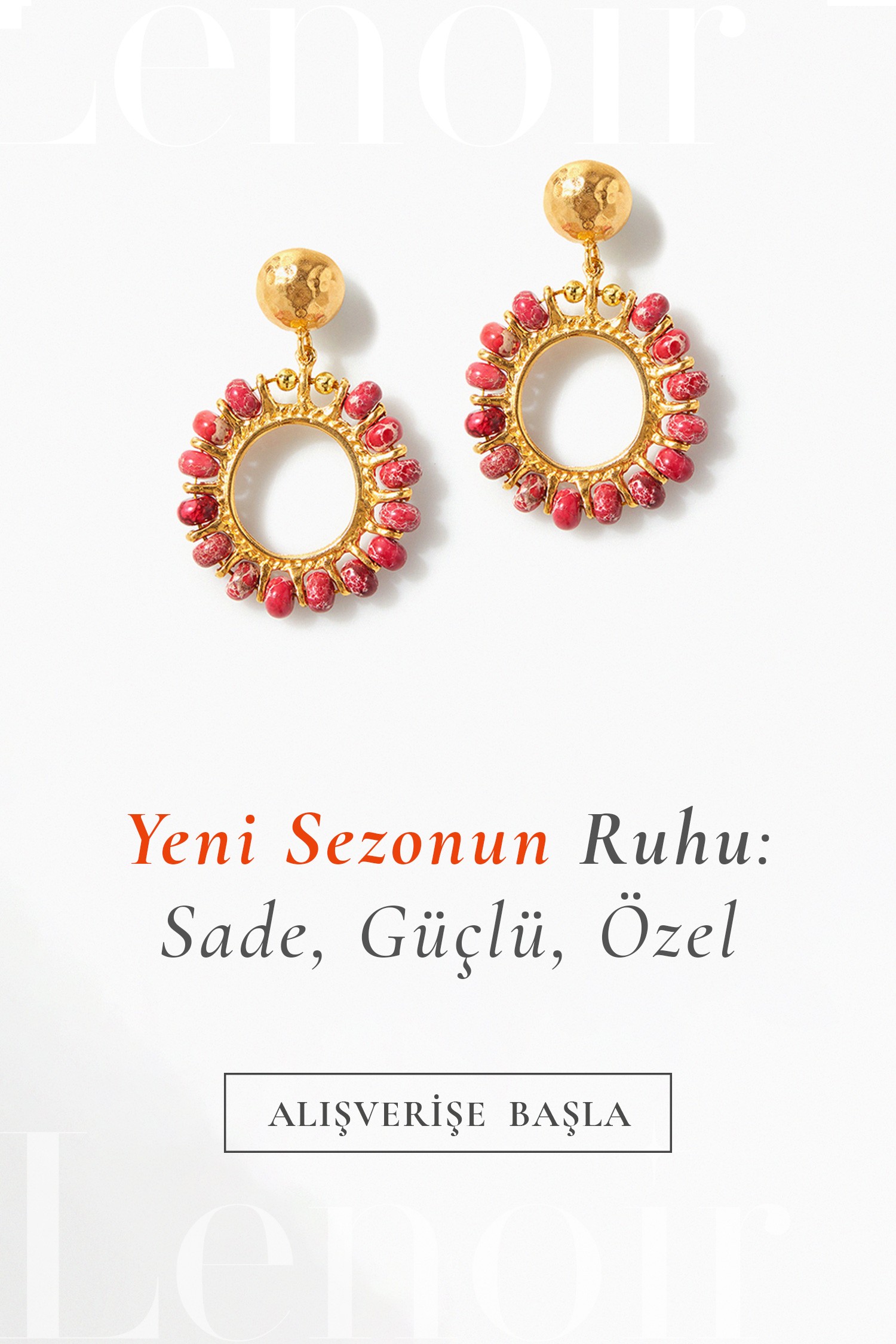 Yeni sezonun ruhu küpe