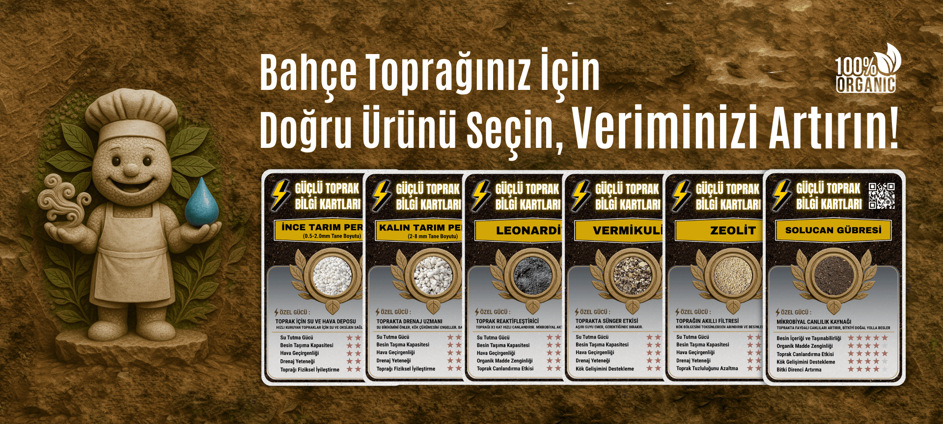 Bahçe Toprağı İçin Doğru Ürün, Toprak Düzenleyiciler