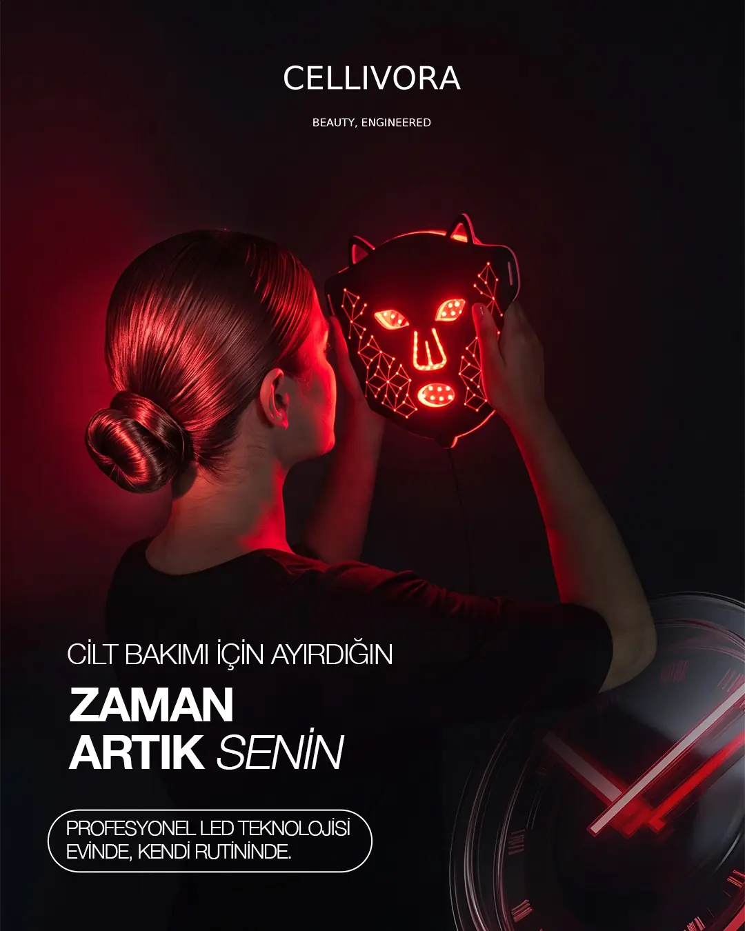 Cilt bakımı için ayırdığınız zaman artık sizin