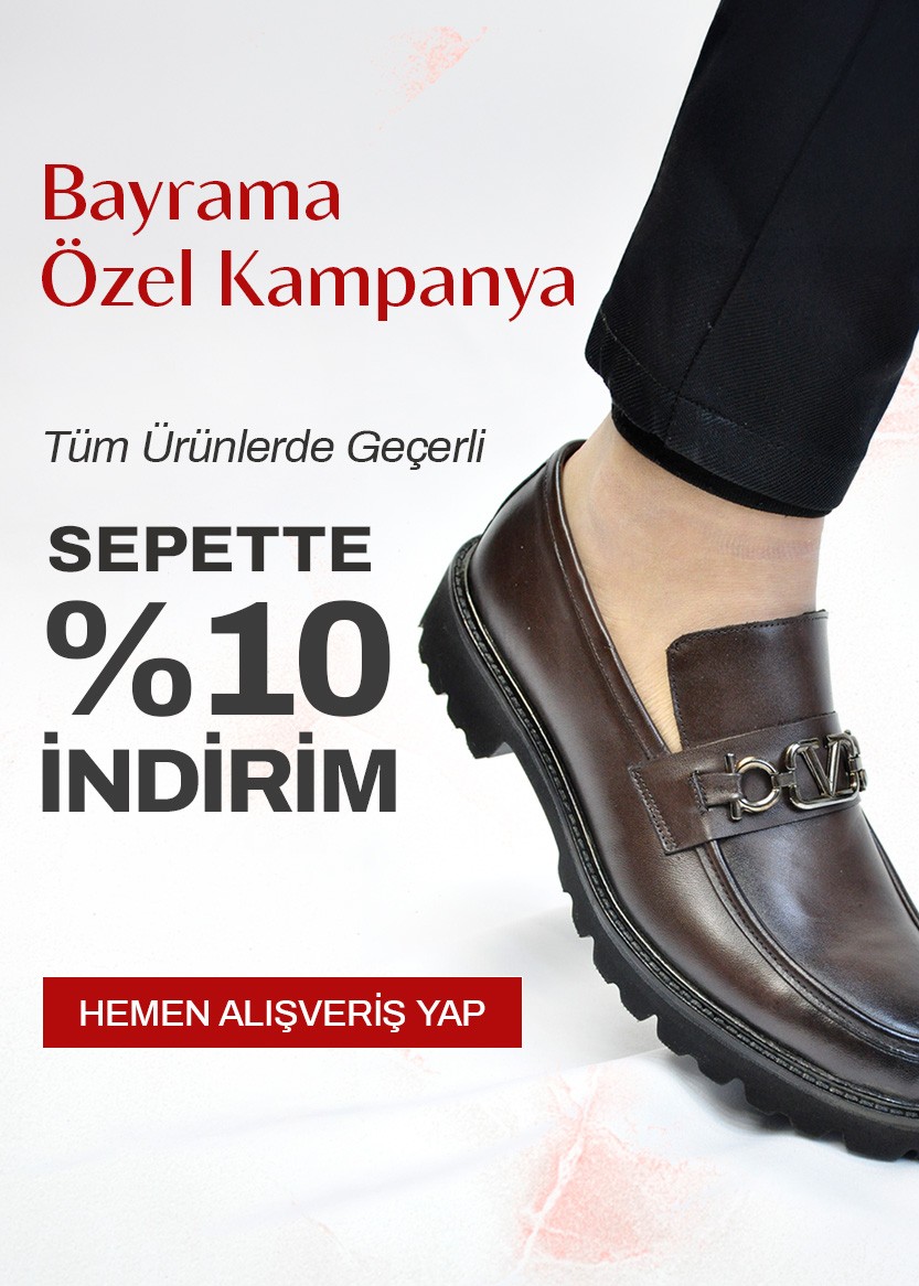 Bayrama Özel Tüm Ürünlerde Sepette %10 İndirim