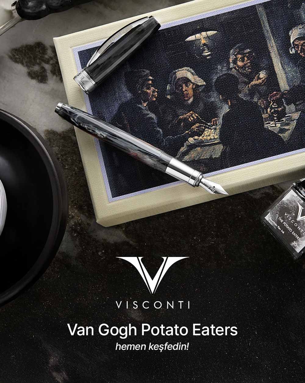 Visconti Van Gogh Potato Eaters Dolma Kalem