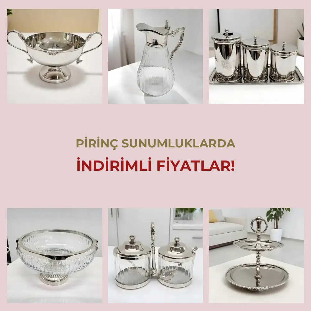 pirinç sunumluk indirimi d