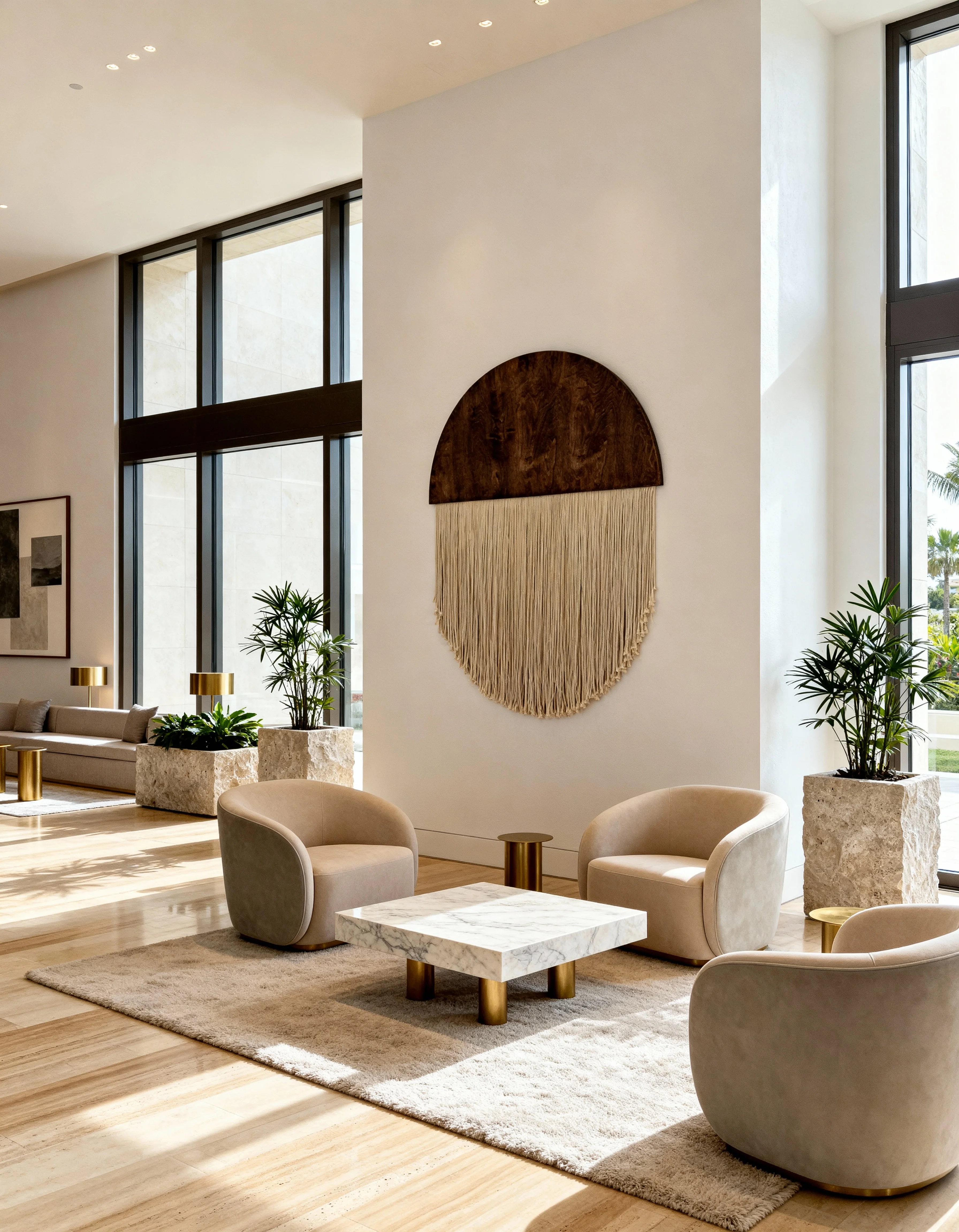 Round Macrame Wall Hanging