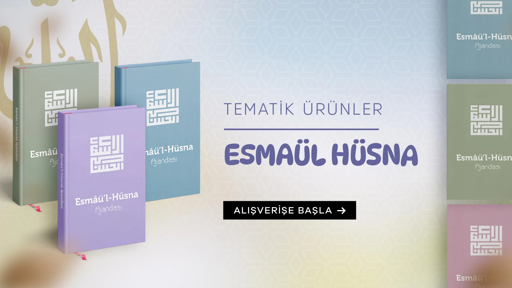 Esmaül Hüsna Temalı Ürünler