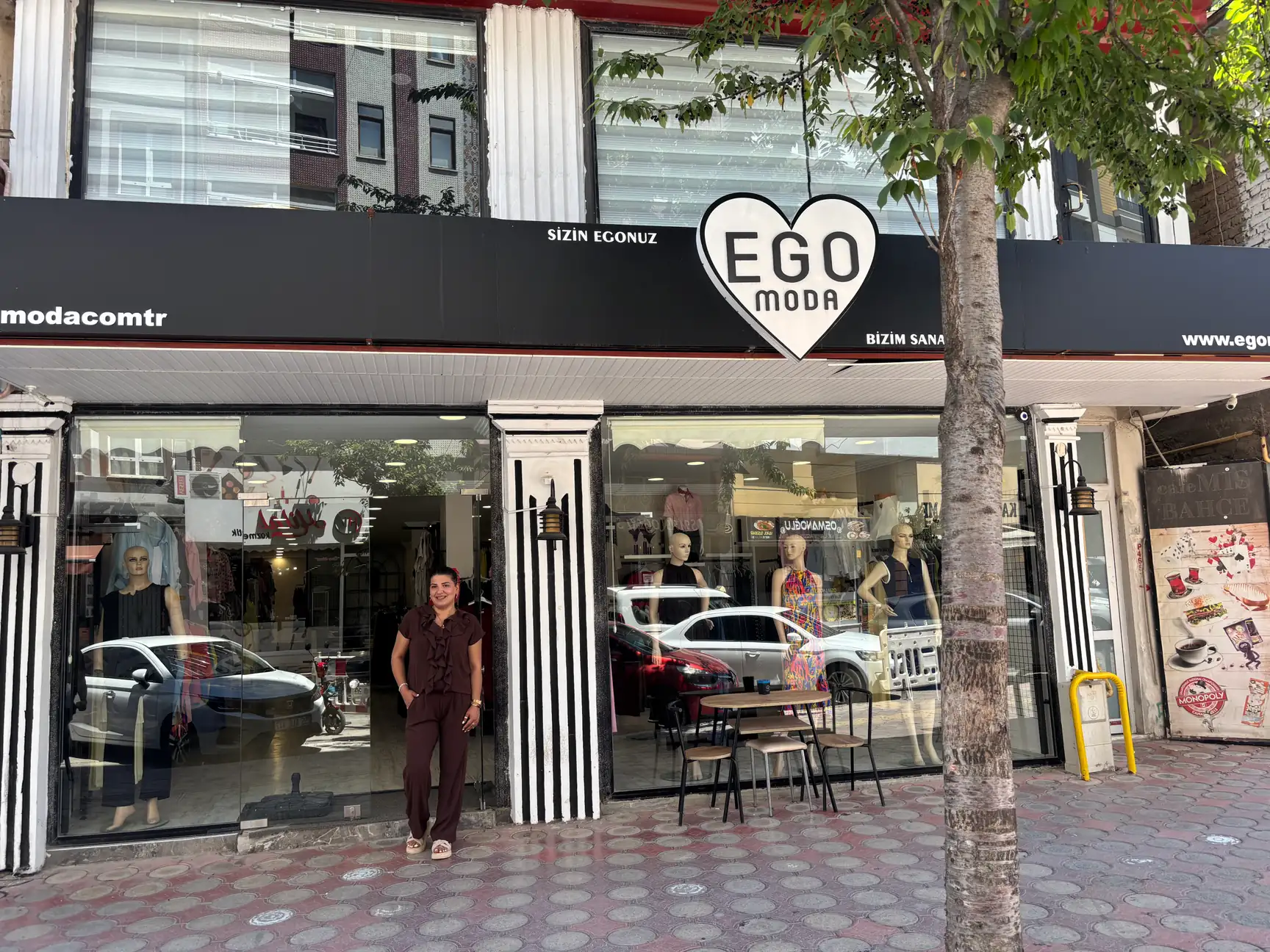 Egomoda’nın Samsun Bafra’daki büyük beden kadın giyim mağazası