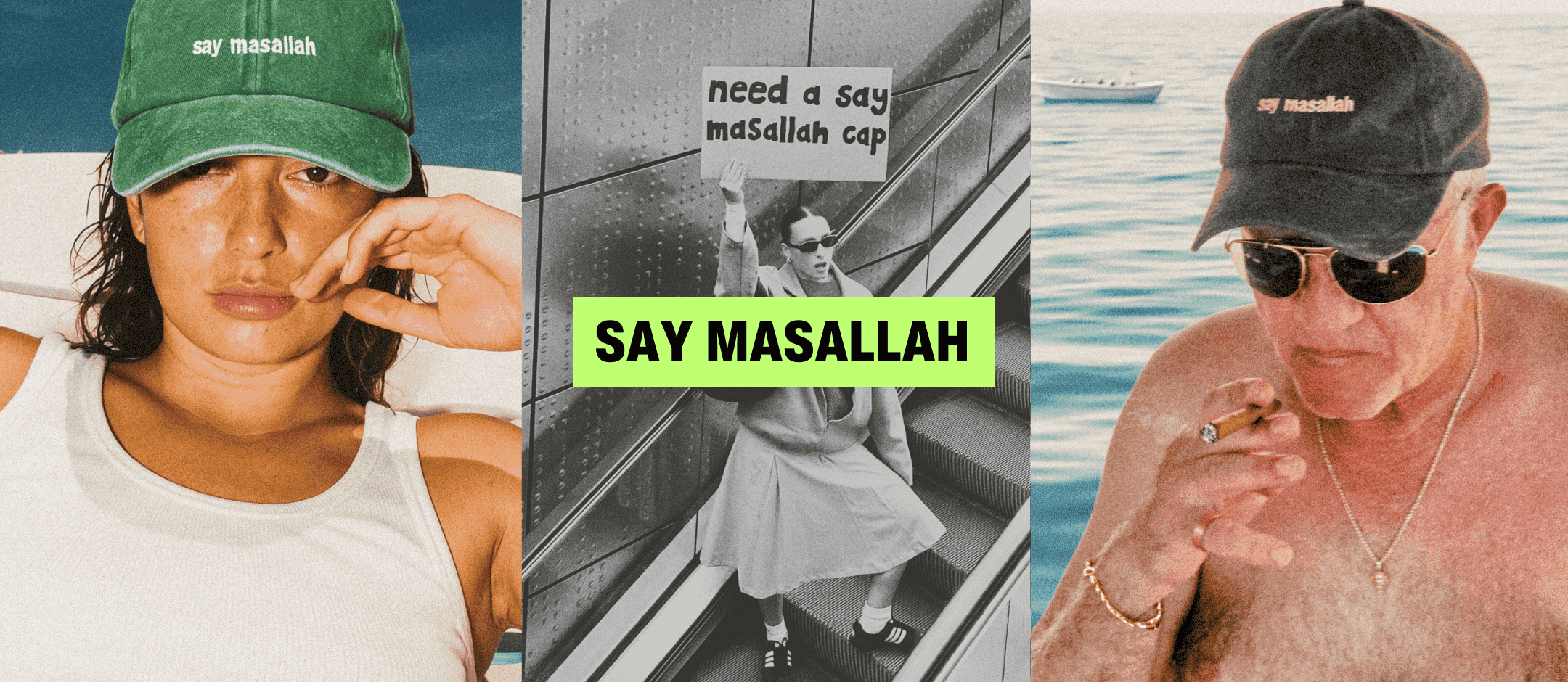Say Masallah Şapka Fotoğrafları