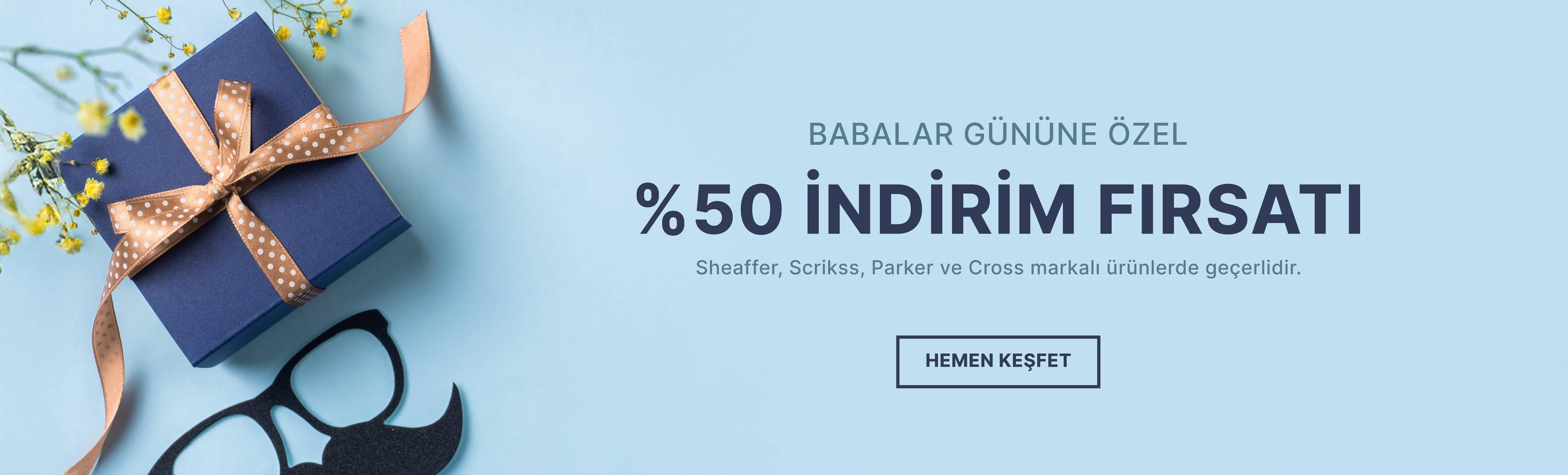 babalar günü özel indirimi