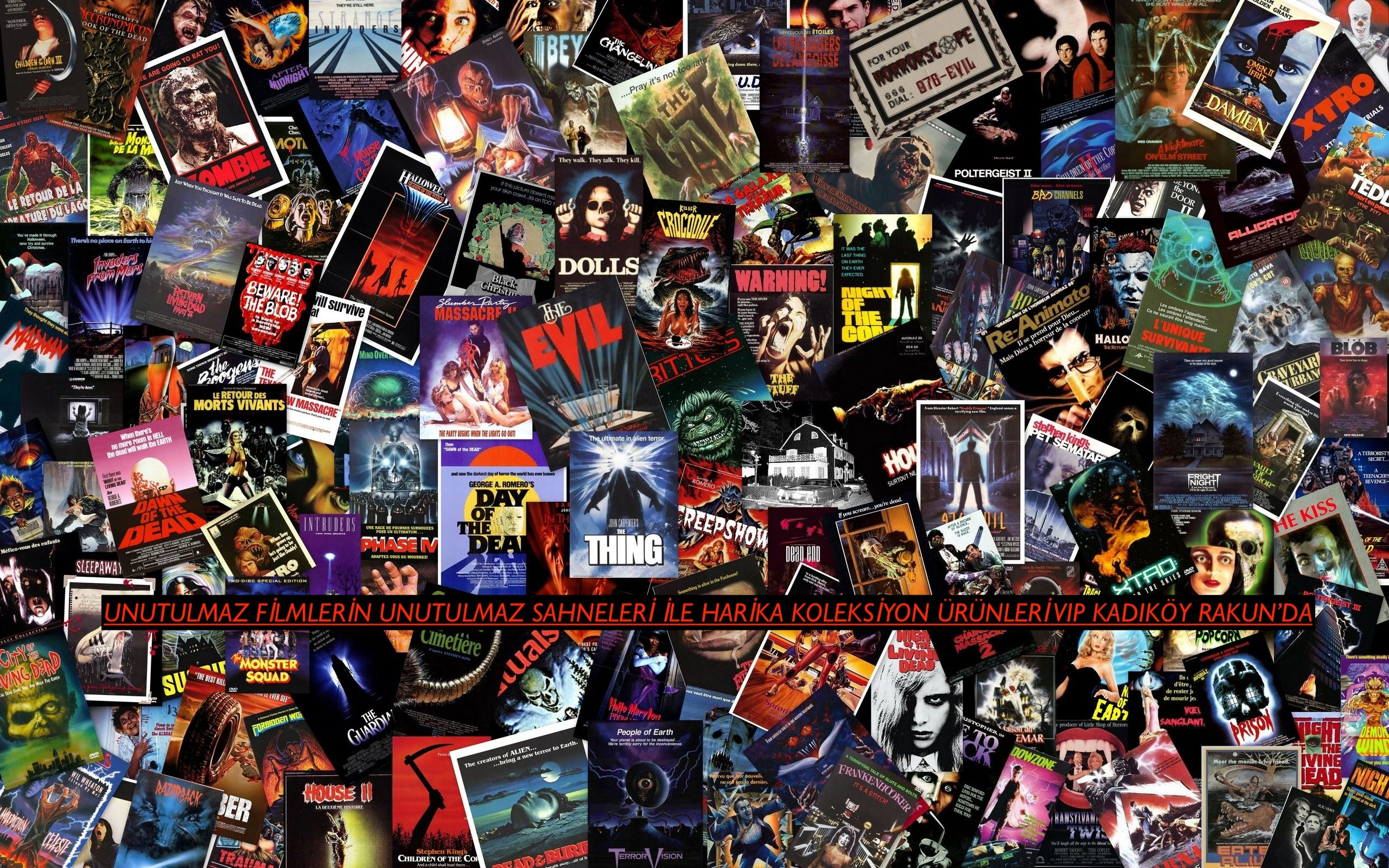 EN SEVİLEN KORKU KARAKTERLERİ ''VIP KADIKÖY RAKUN'' DA SİZLERLE BULUŞUYOR..