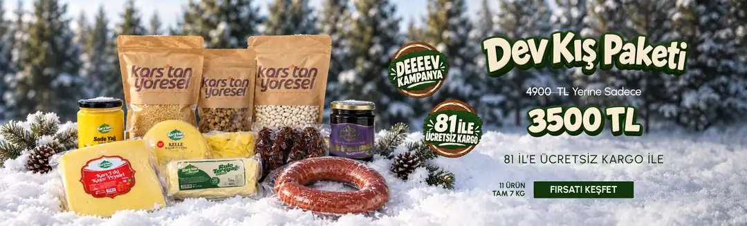 Kars'tan Yöresel kampanya görseli