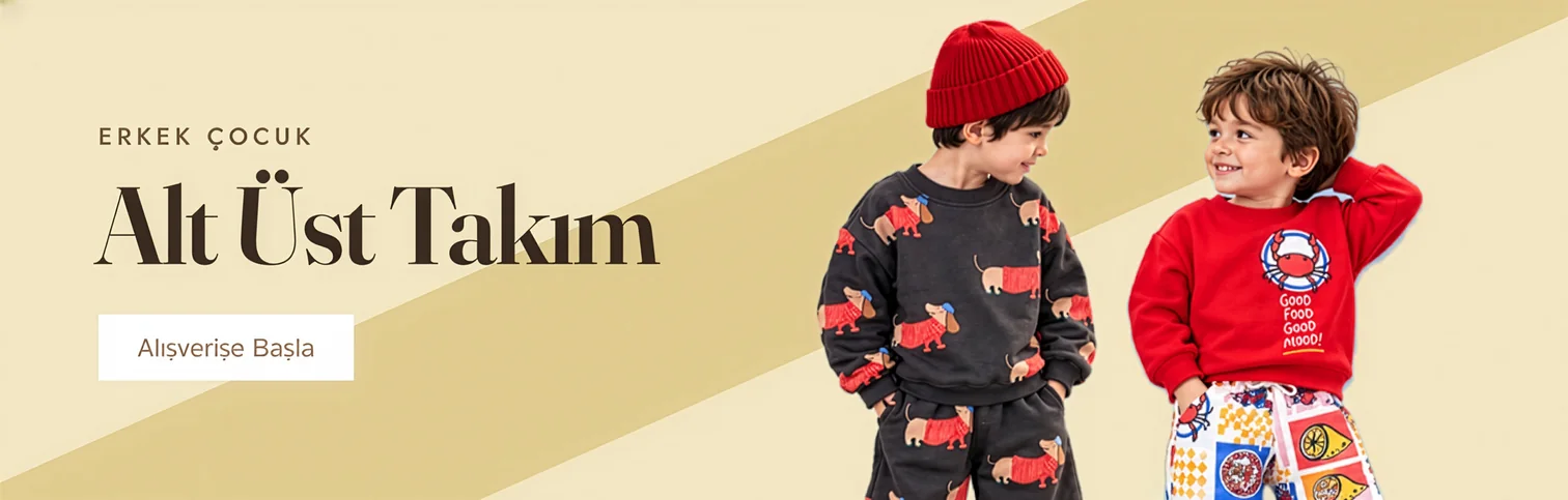 Efal Kids erkek çocuk alt üst takım koleksiyonu