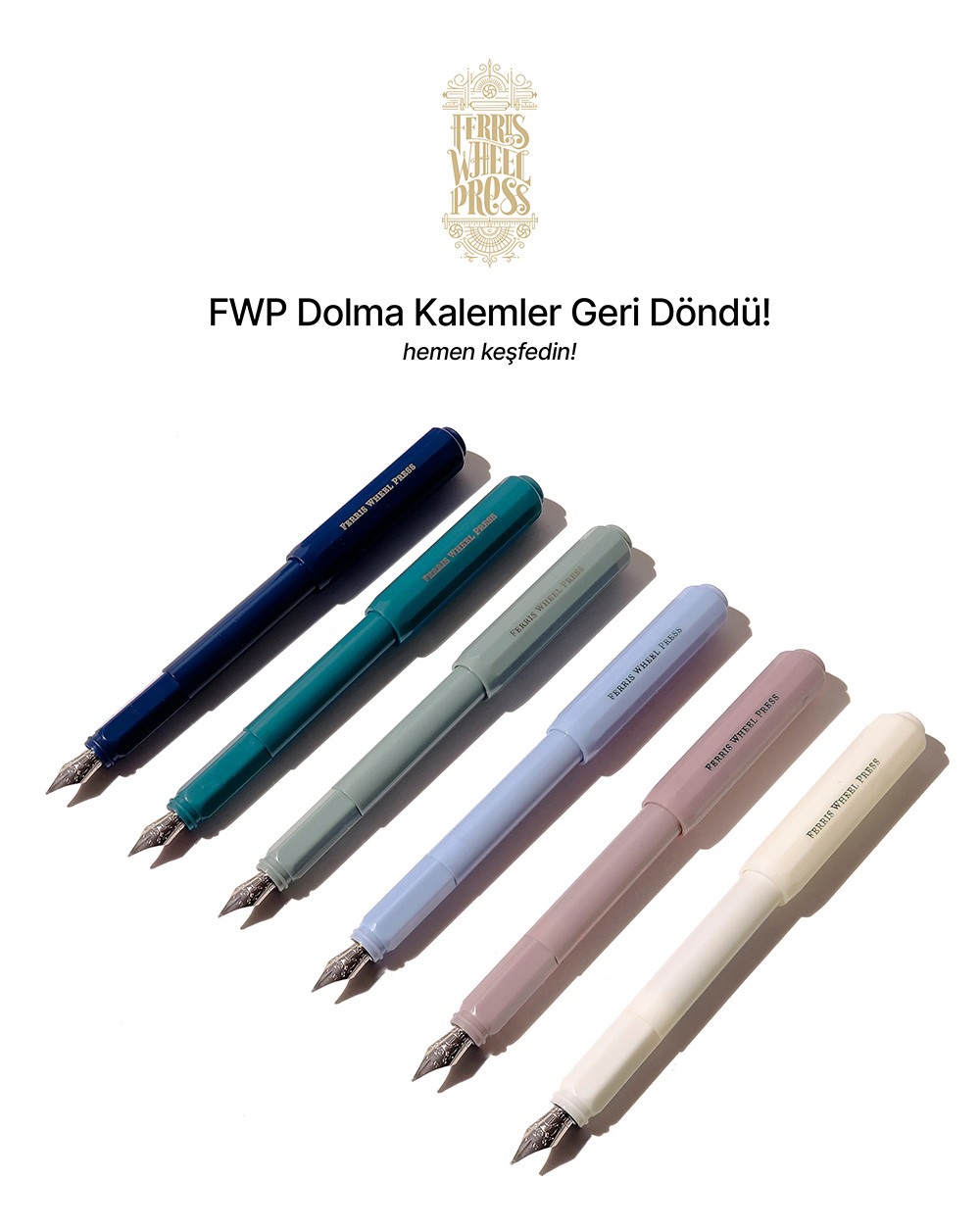 Ferris Wheel Press Dolma Kalemler