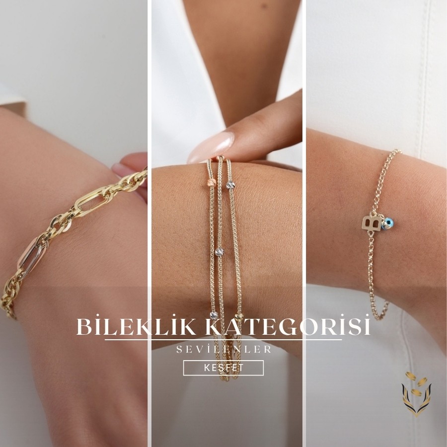Her anınıza eşlik edecek zarif bileklikler.