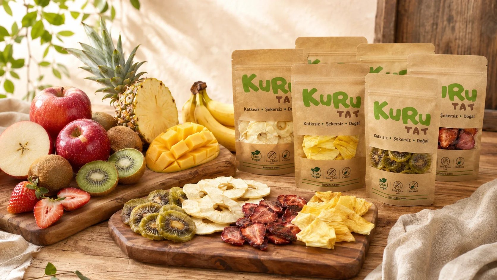 Bir Meyvenin Yolculuğu: Dalından Kurutat Paketine