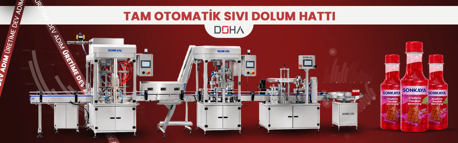 Tam Otomatik Sıvı Dolum Hattı