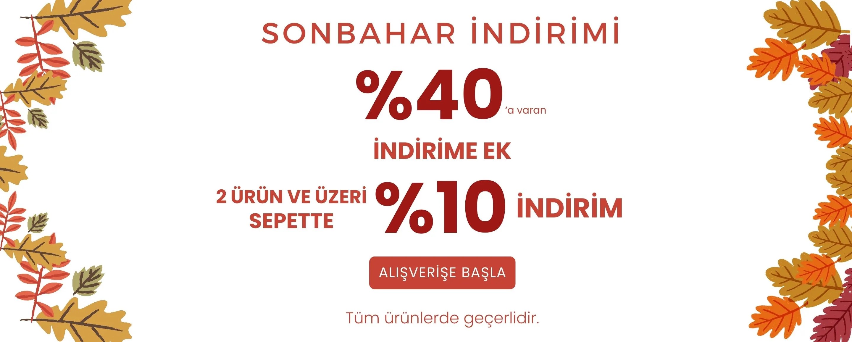 Sonbahar İndirimi