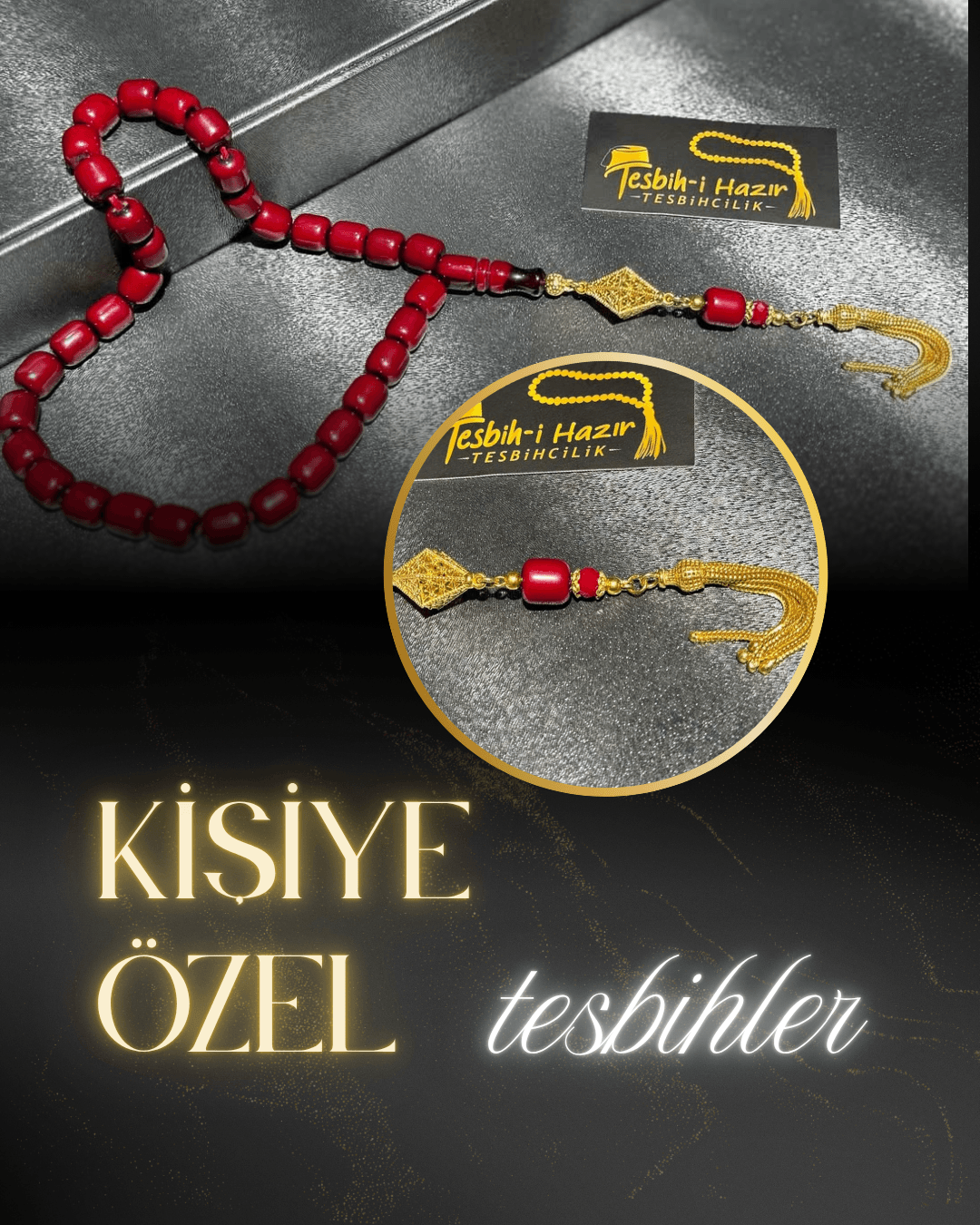 Adınıza veya sevdiklerinize özel olarak hazırlanan kişiye özel tesbih serisiyle fark yaratın. Anlamlı ve şık hediyeler için kişiselleştirilmiş modelleri keşfedin.