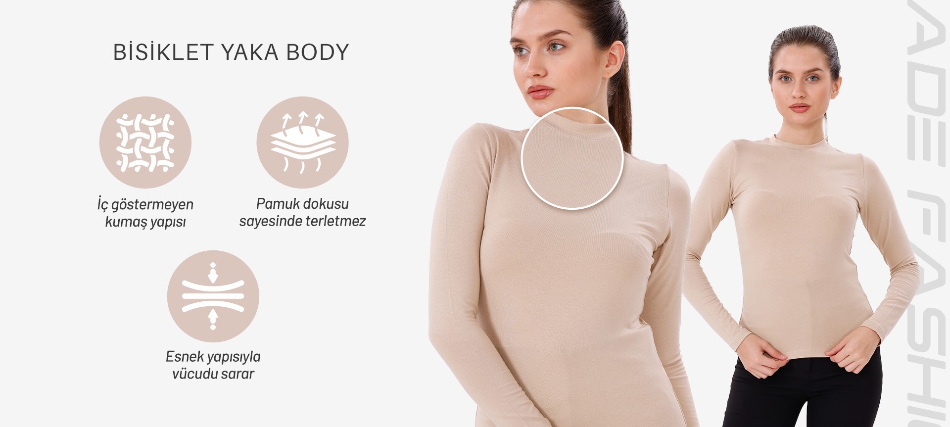 Bisiklet Yaka Body