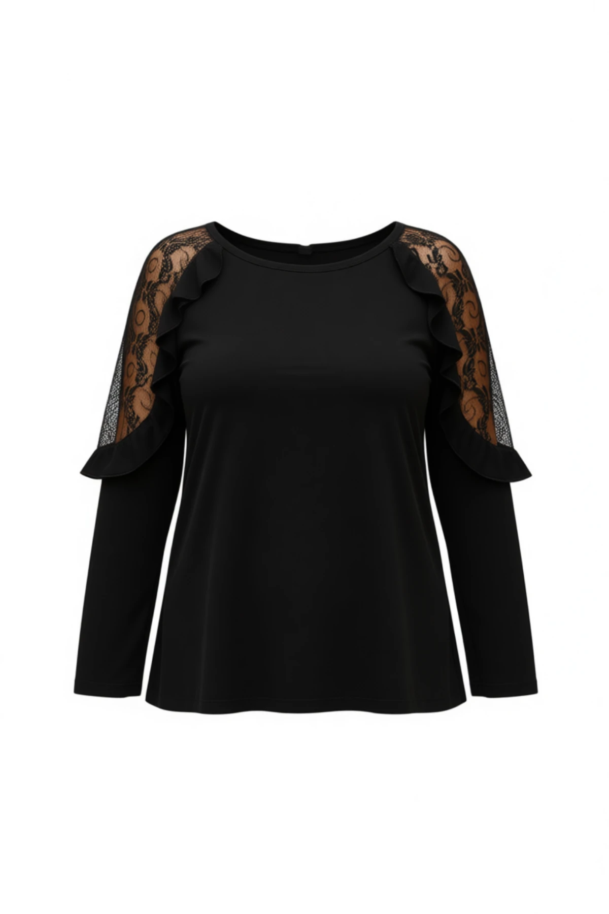 Ebsumu Kadın Büyük Beden Bluz