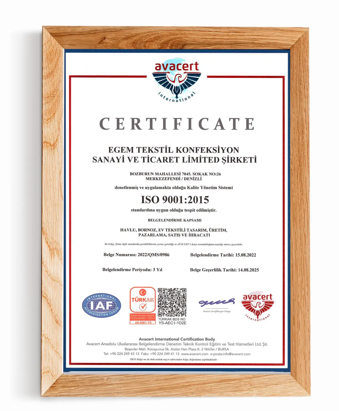 ISO 9001:2015