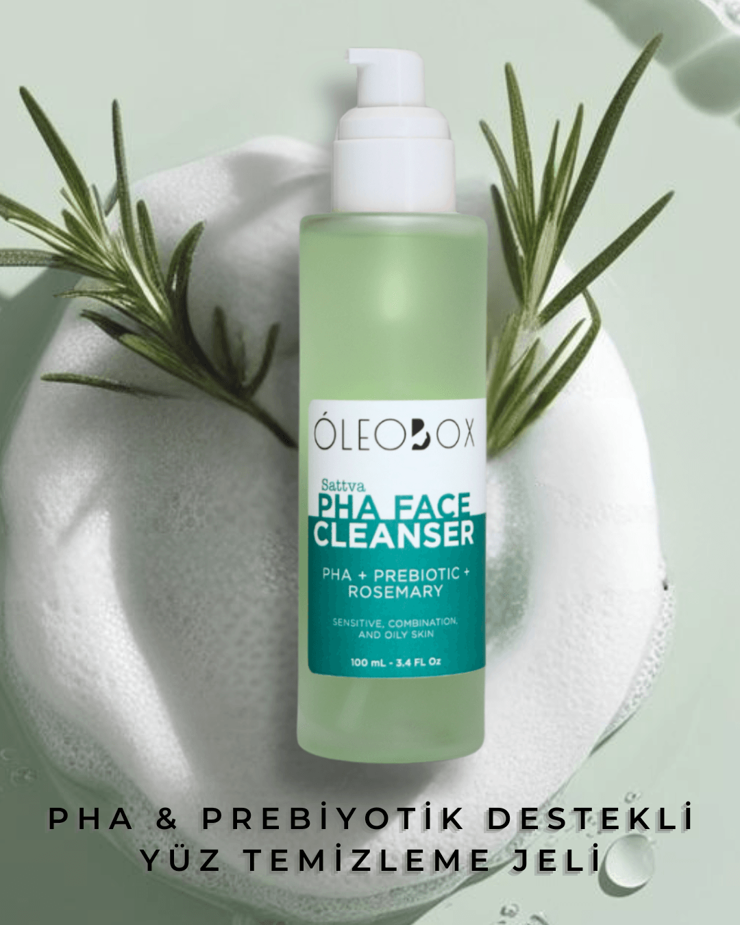 PHA & Prebiyotik Destekli Yüz Temizleme Jeli