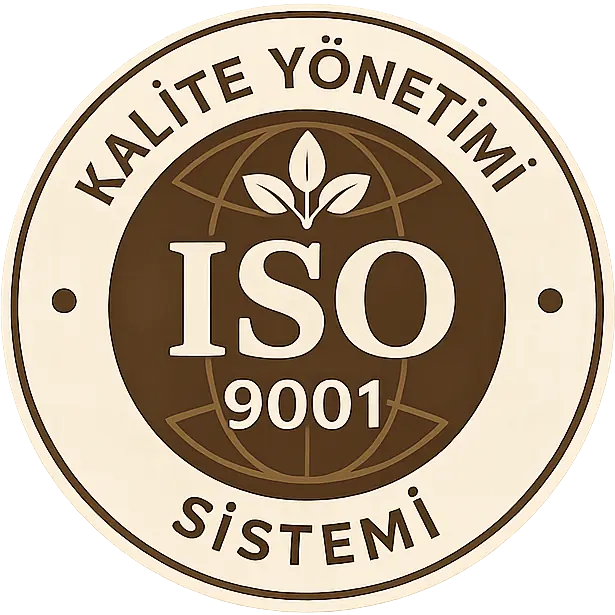 ISO 9001 Kalite Yönetimi rozeti