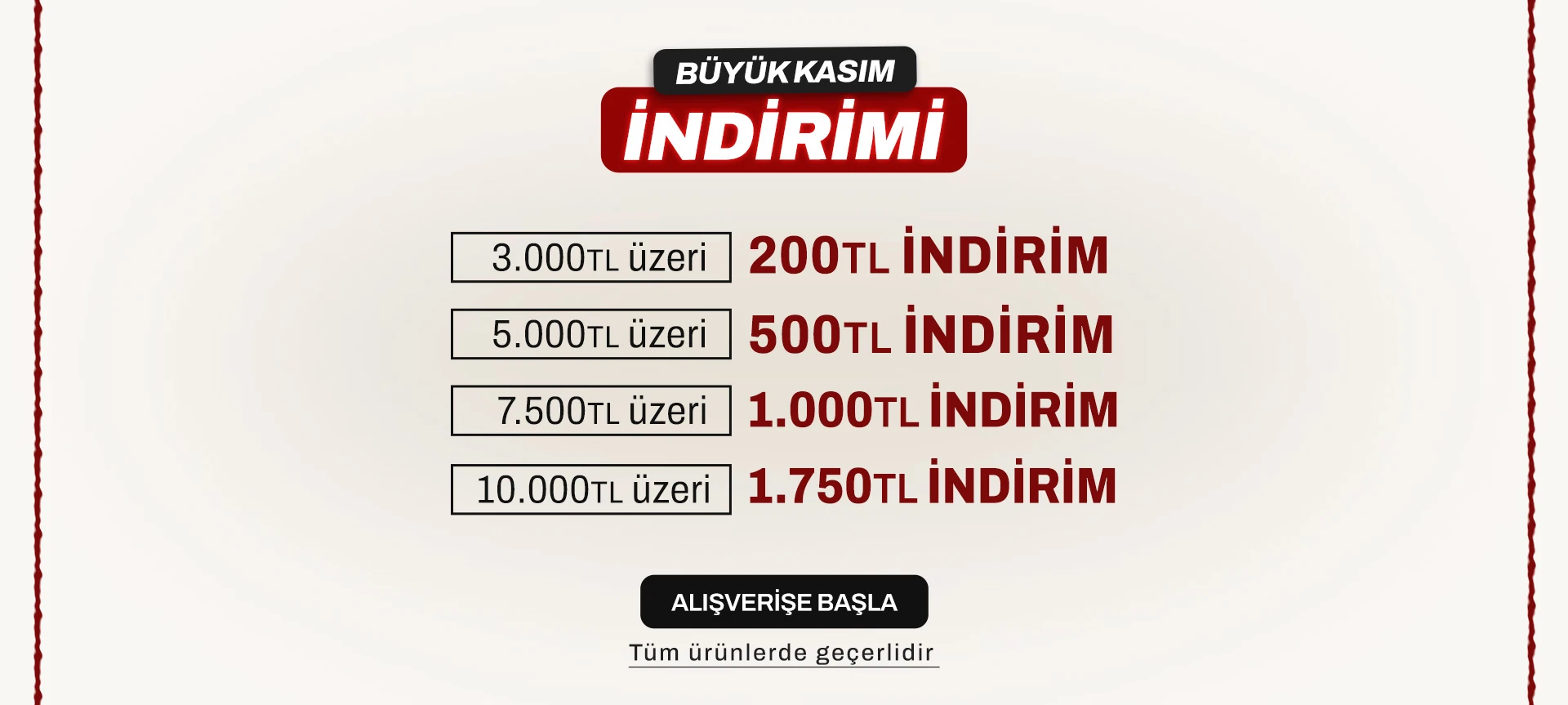 Büyük Kasım İndirimi