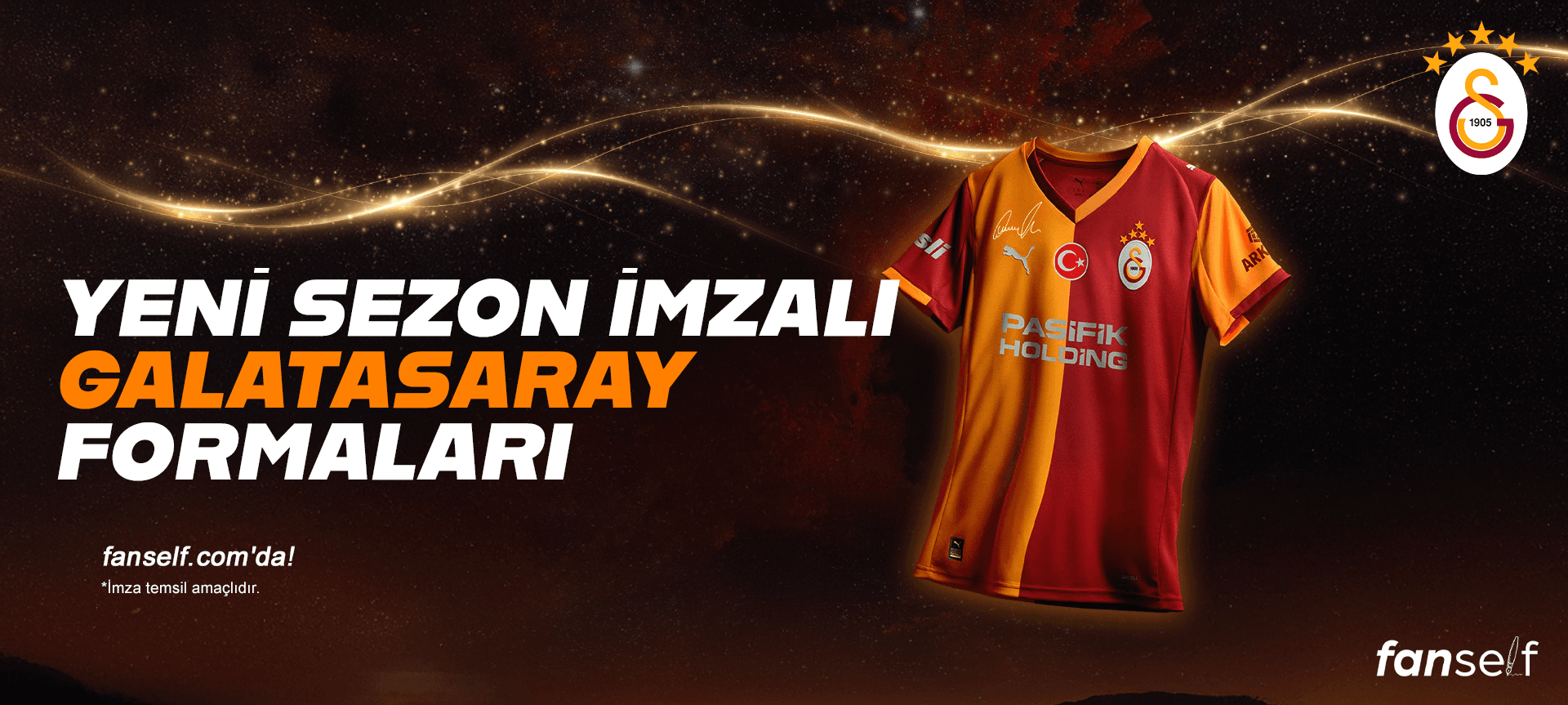 imzali galatasaray forması