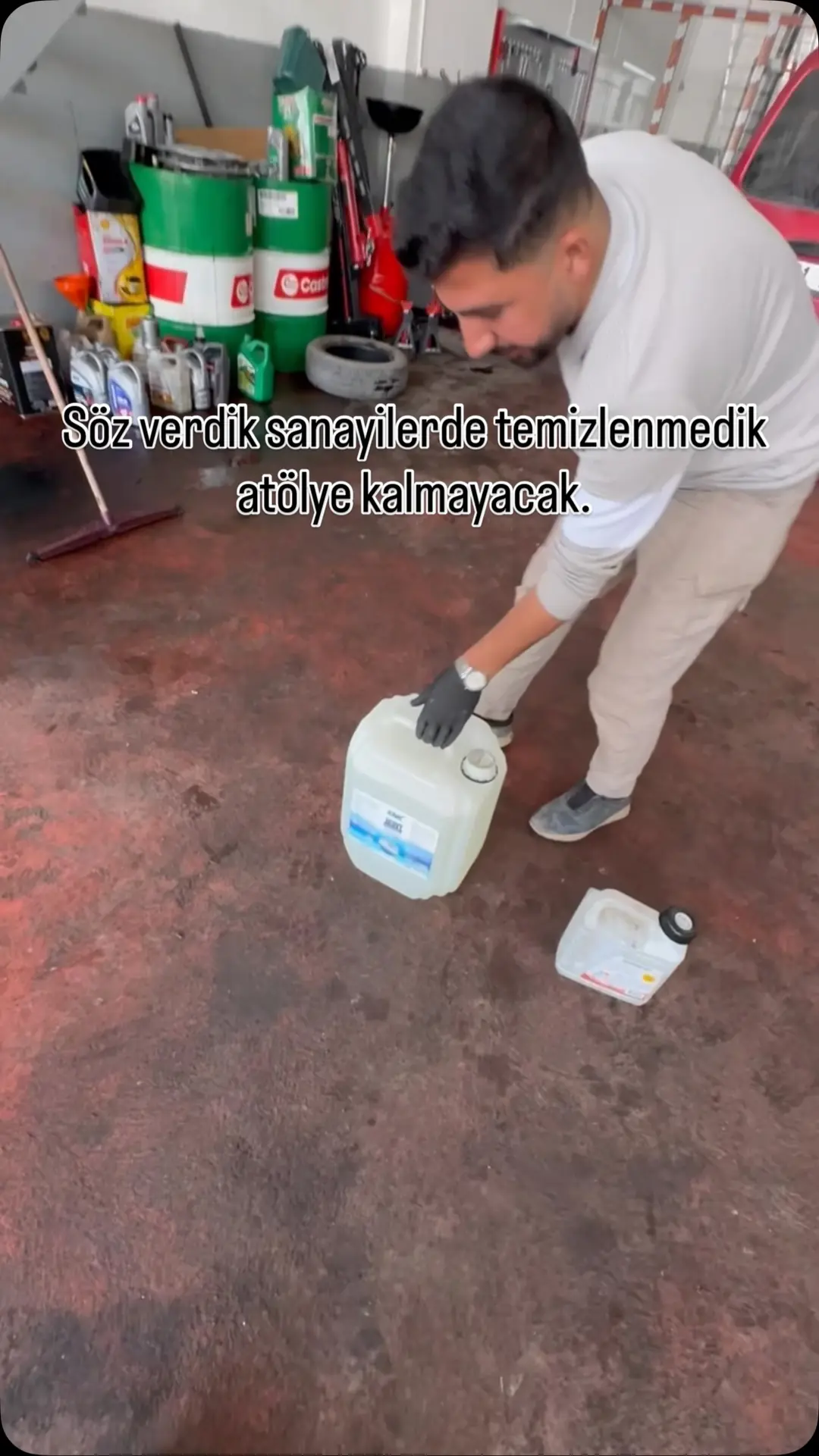 Sanayi atölye temizliği
