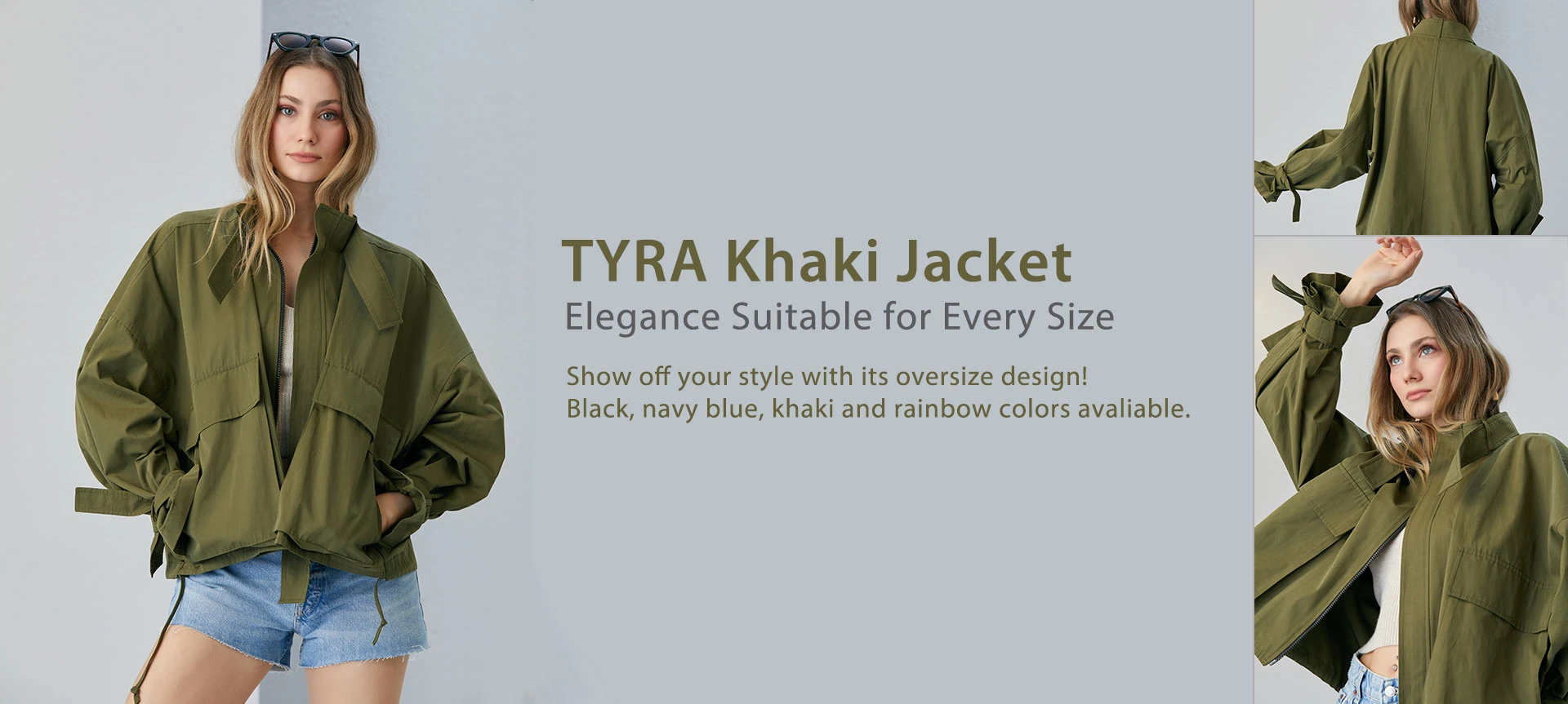 Dressweden - TYRA Khaki Jacket