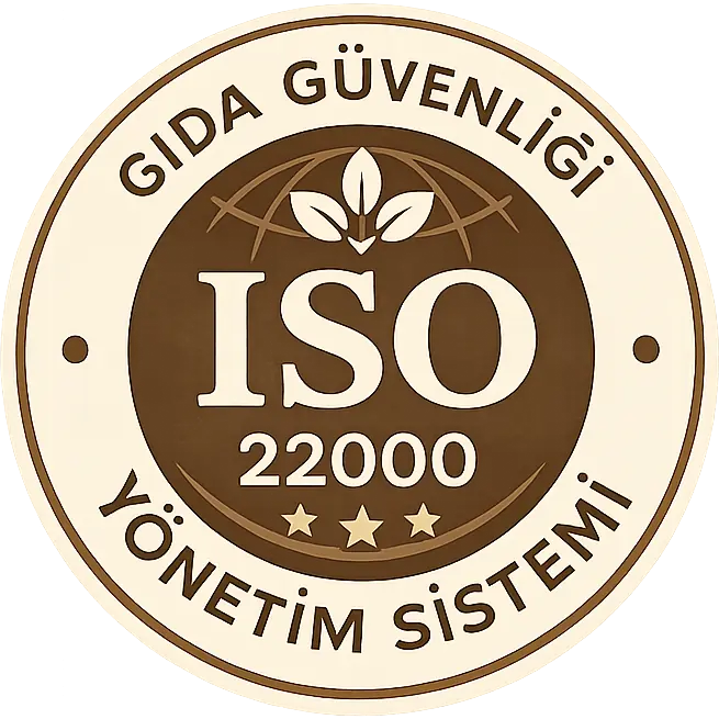 ISO 22000 Gıda Güvenliği rozeti