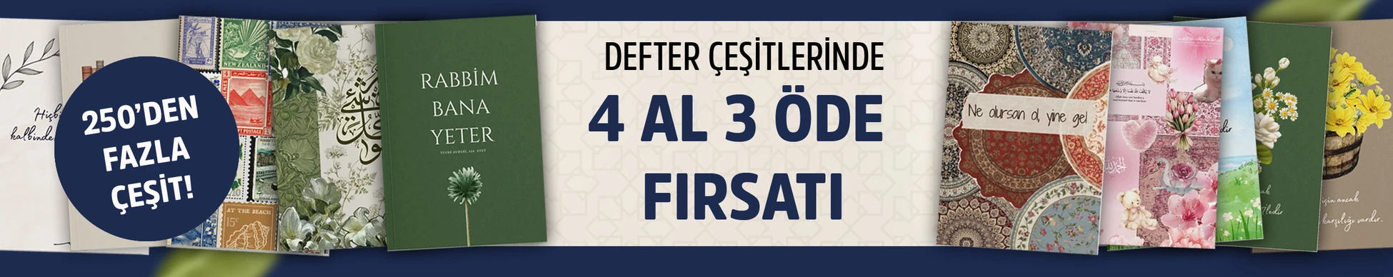 Defter Çeşitleri