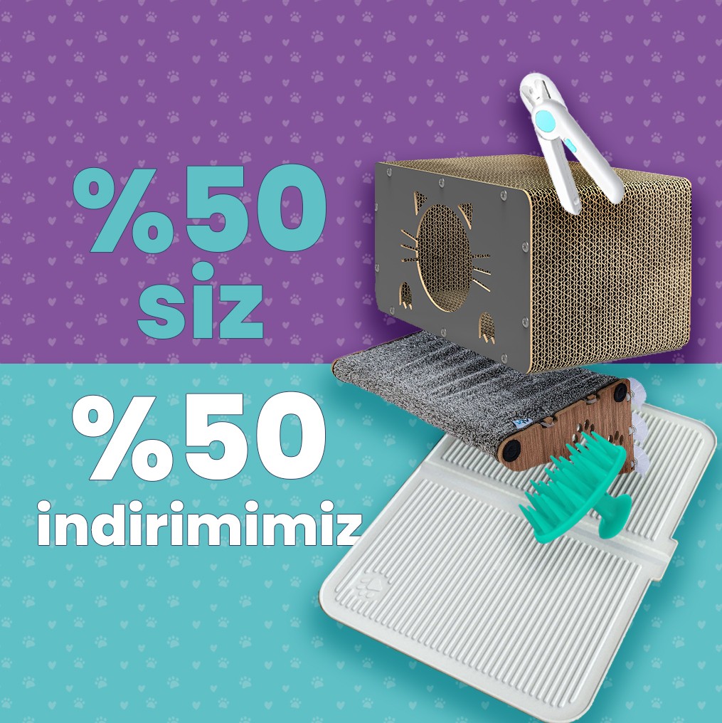 %50 siz, %50 indirimimiz