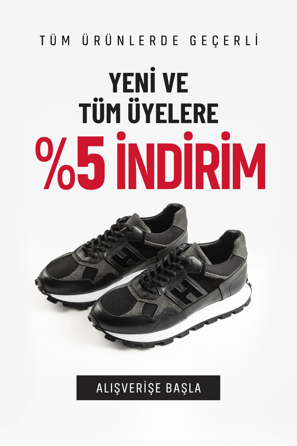 Yeni ve tüm üyelere %5 İNDİRİM