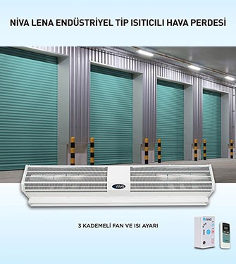 Niva Lena Endüstriyel Isıtıcılı Hava Perdesi
