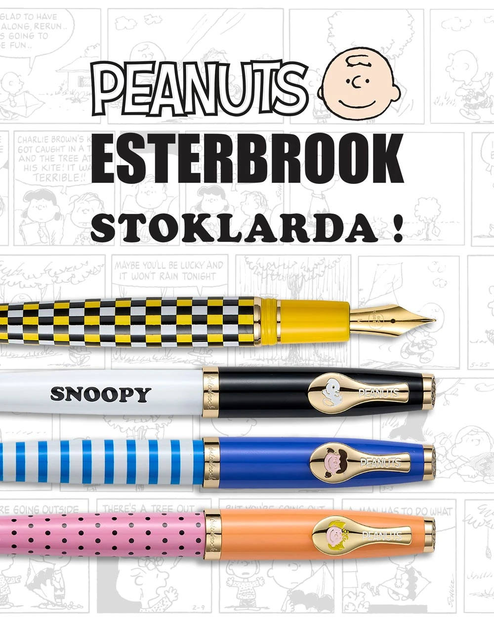 Esterbrook x Peanuts 75. Yıl Özel Koleksiyonu
