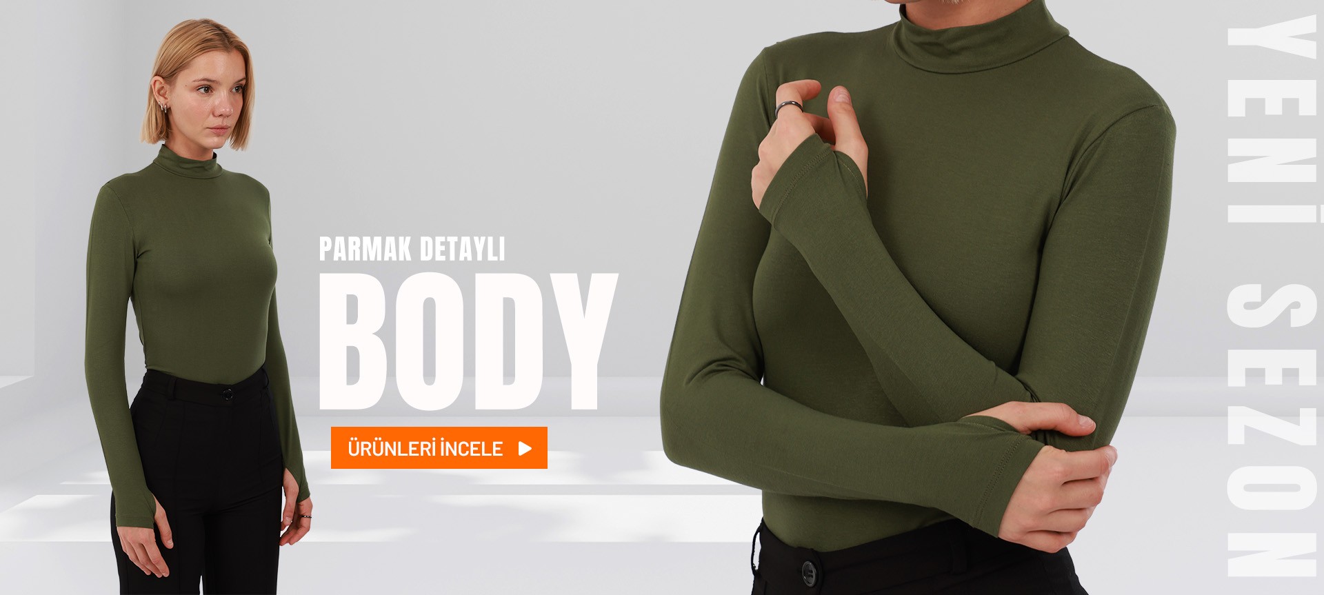 Parmak detaylı body