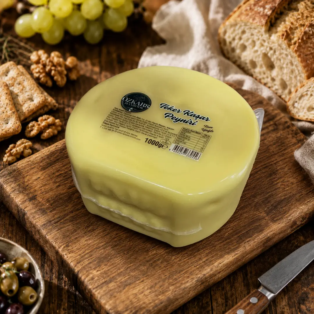 2 Yıl Olgunlaştırılmış Kars Eski Kaşar 1 kg