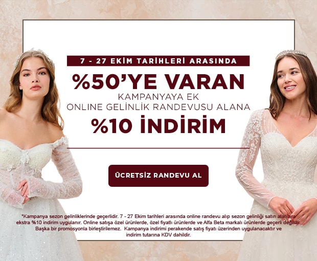 gelinlik indirim