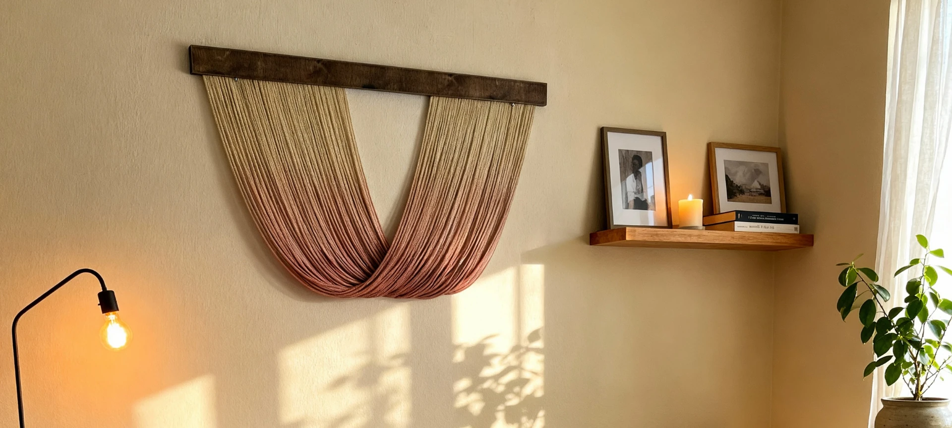 Macrame wall decor 