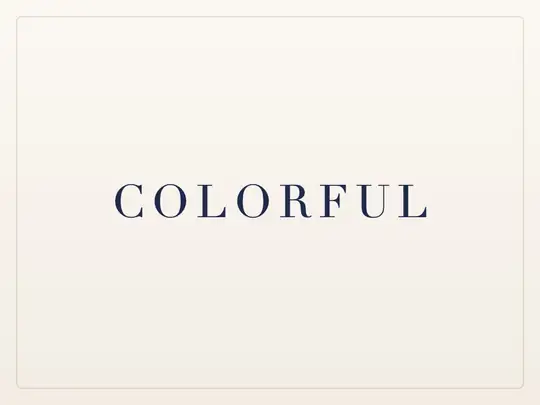Colorful
