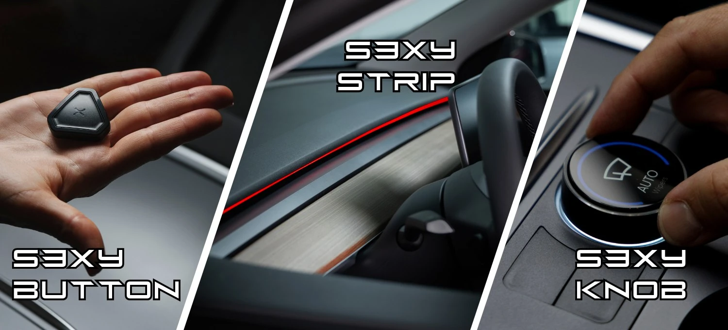 Tesla için S3XY Aksesuar Seti